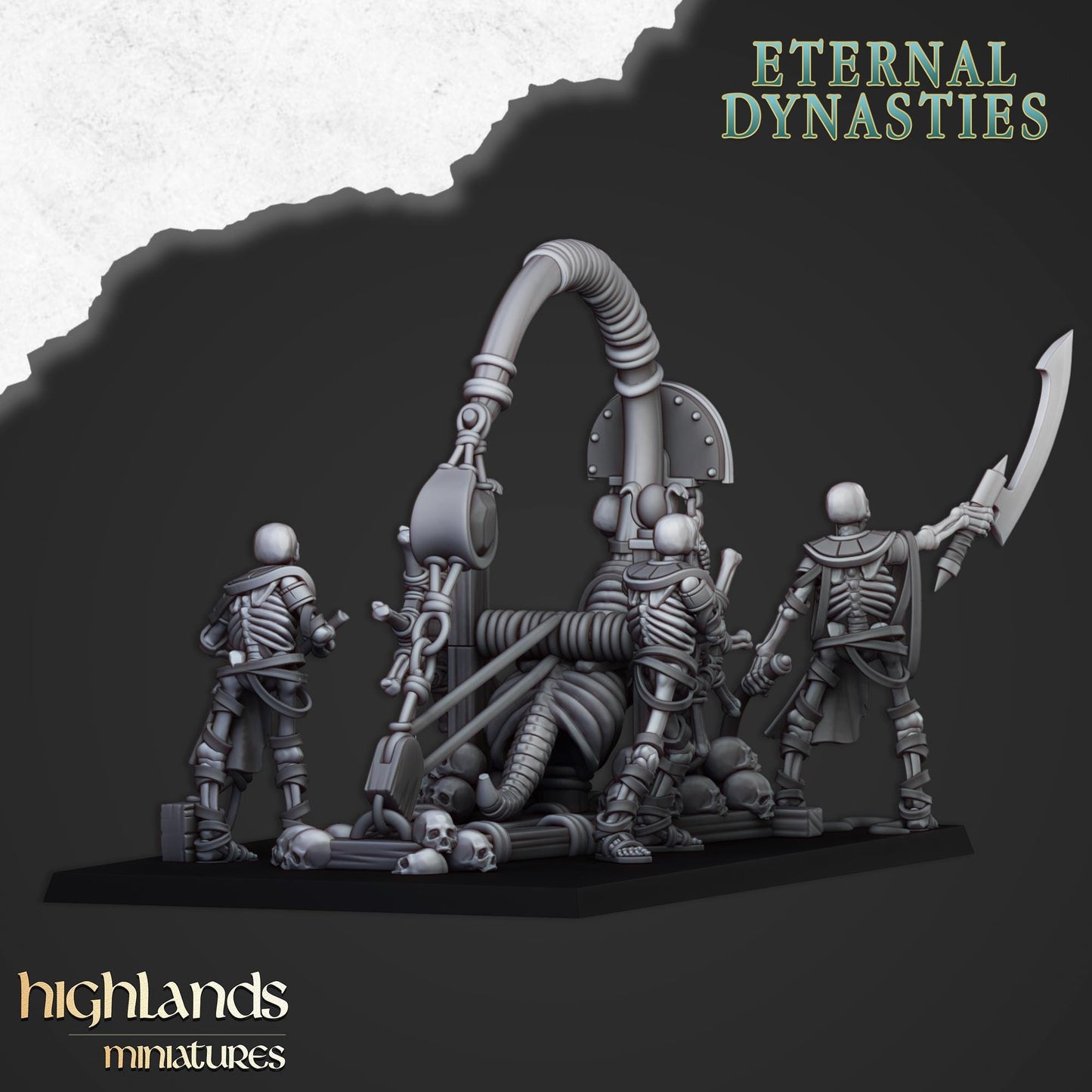 Highland Miniatures Ancient Stonethrower - Fantasy / D&D (Custom Order) - product image 3 of 5