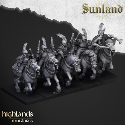 Highland Miniatures Sunland Pistoleers - Fantasy / D&D (Custom Order) - product image 1 of 2