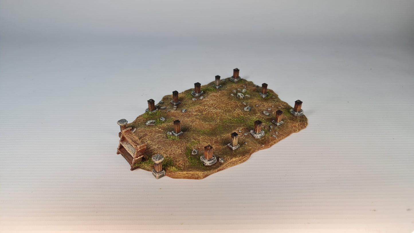 Nippon Saga Farm House One - Wargaming Terrain 28mm - Printed on FDM Bambu Lab X1 Carbon (Custom Order) - product image 6 of 10