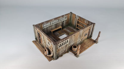 Nippon Saga Farm House Two - Wargaming Terrain 28mm - Printed on FDM Bambu Lab X1 Carbon (Custom Order) - product image 8 of 10