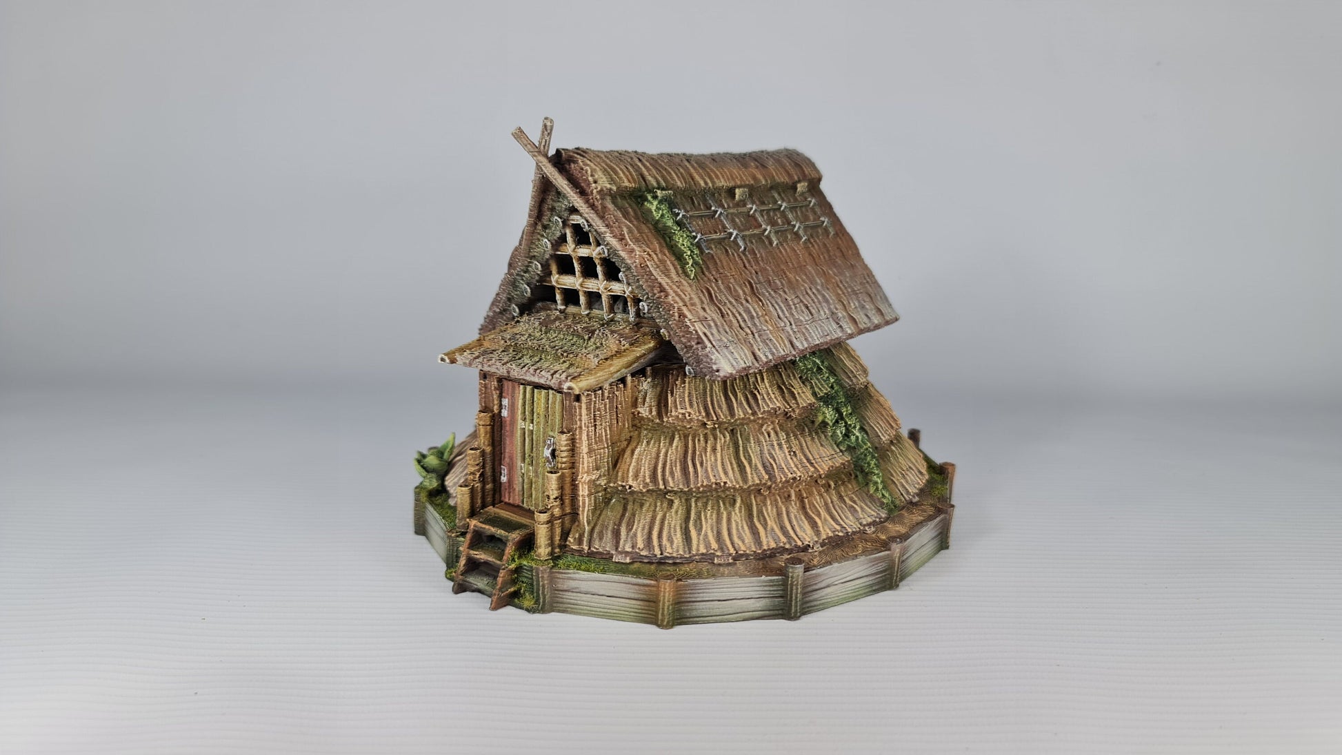 Nippon Saga Farm House Three - Wargaming Terrain 28mm - Printed on FDM Bambu Lab X1 Carbon (Custom Order) - product image 1 of 10