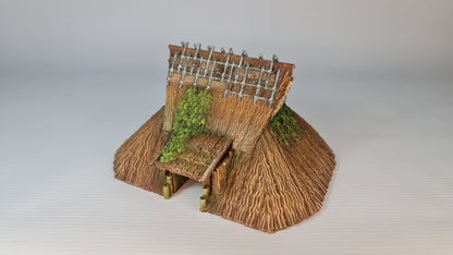 Nippon Saga Farm House Four - Wargaming Terrain 28mm - Printed on FDM Bambu Lab X1 Carbon (Custom Order) - product image 10 of 10