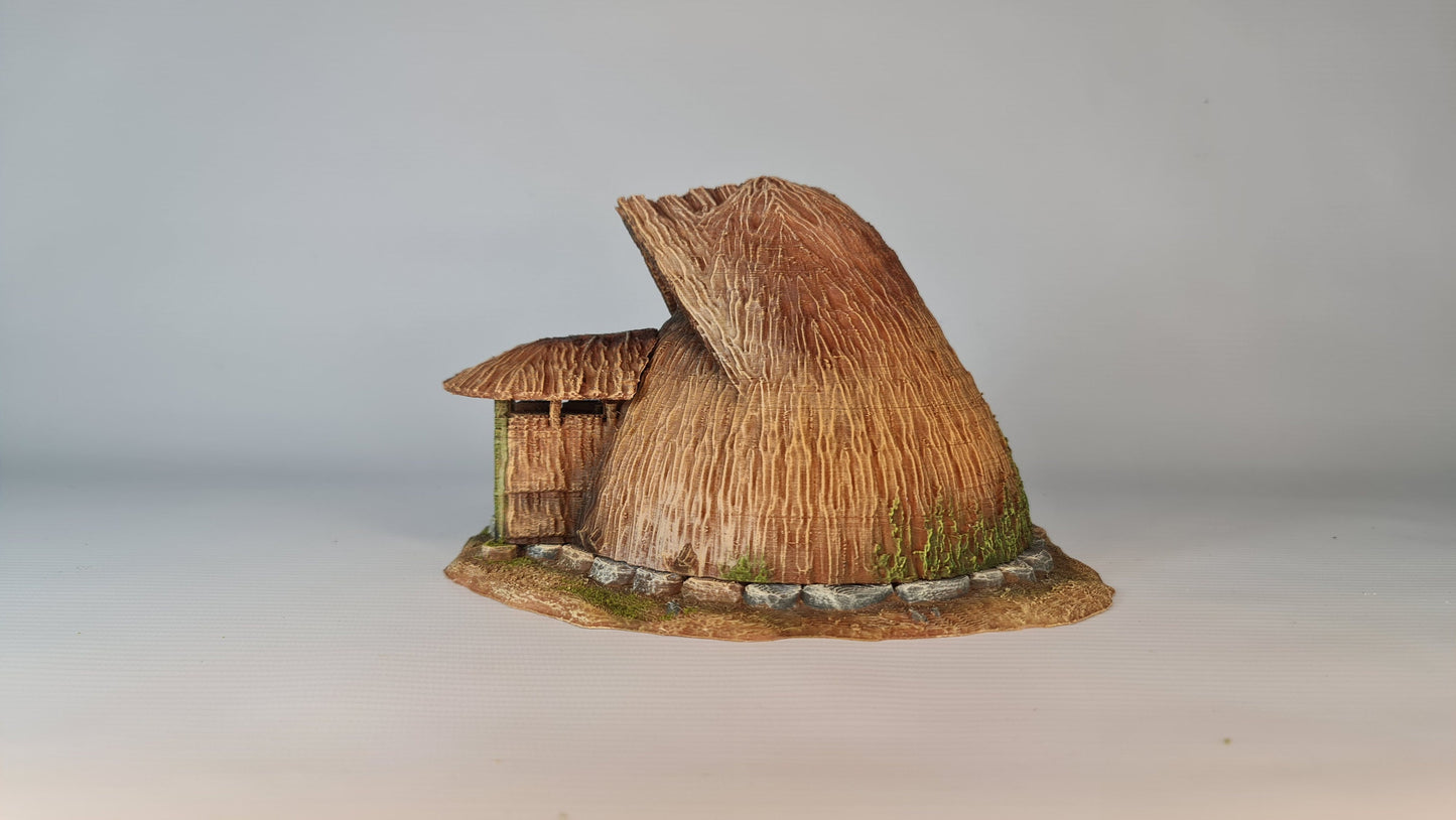 Nippon Saga Farm House Six - Wargaming Terrain 28mm - Printed on FDM Bambu Lab X1 Carbon (Custom Order) - product image 3 of 10
