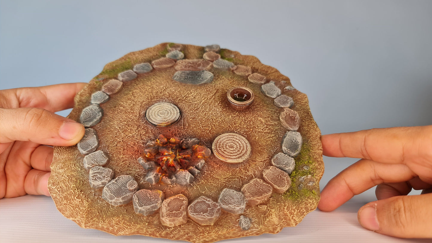 Nippon Saga Farm House Six - Wargaming Terrain 28mm - Printed on FDM Bambu Lab X1 Carbon (Custom Order) - product image 7 of 10