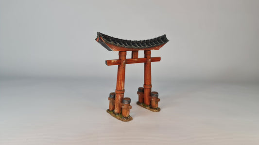 Nippon Saga Wood Torii - Wargaming Terrain 28mm - Printed on FDM Bambu Lab X1 Carbon (Custom Order) - product image 1 of 5