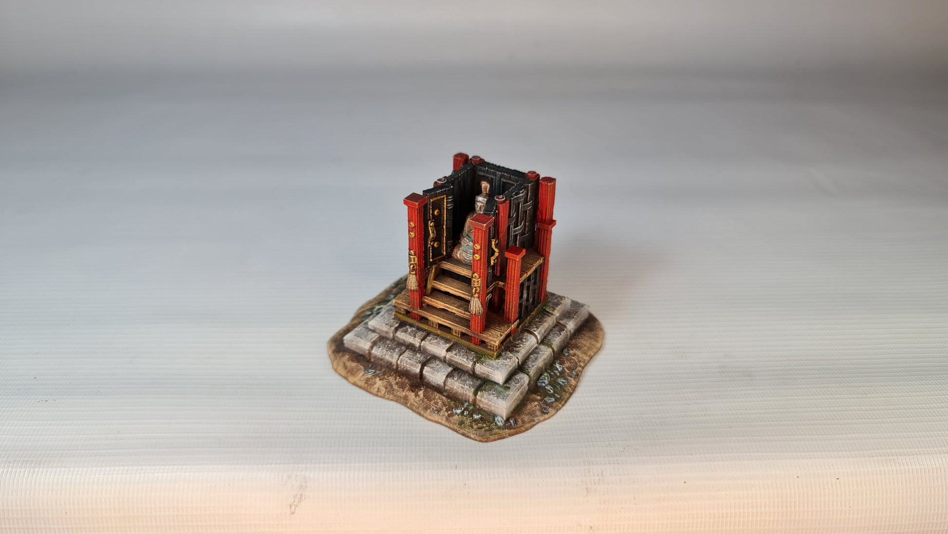 Nippon Saga Shinto Shrine - Wargaming Terrain 28mm - Printed on FDM Bambu Lab X1 Carbon (Custom Order) - product image 4 of 6