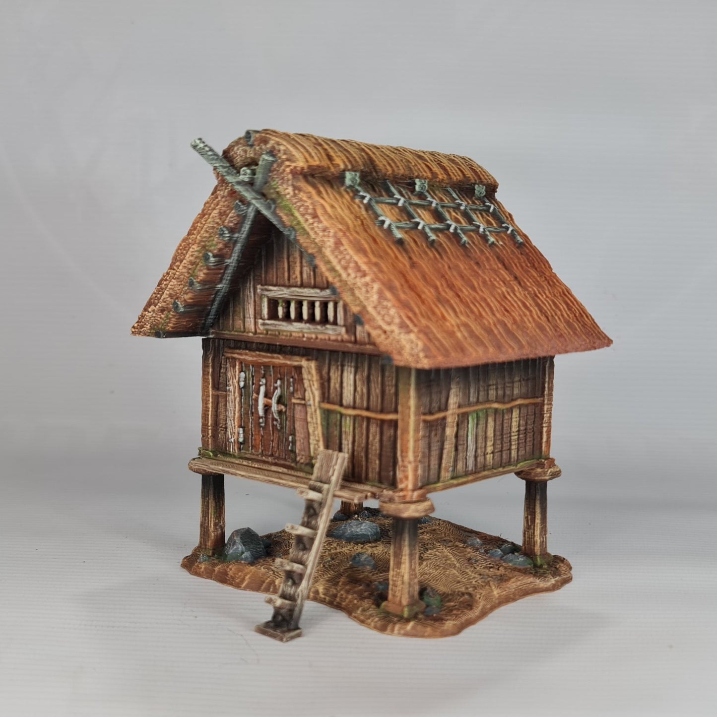Nippon Saga Rice Storage - Wargaming Terrain 28mm - Printed on FDM Bambu Lab X1 Carbon (Custom Order) - product image 1 of 10