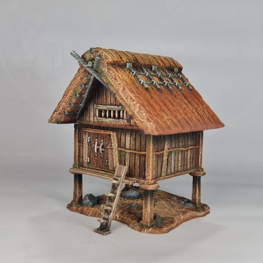 Nippon Saga Rice Storage - Wargaming Terrain 28mm - Printed on FDM Bambu Lab X1 Carbon (Custom Order) - product image 1 of 10