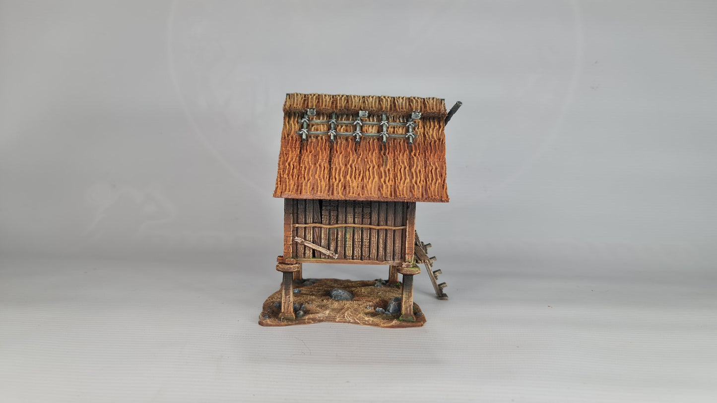 Nippon Saga Rice Storage - Wargaming Terrain 28mm - Printed on FDM Bambu Lab X1 Carbon (Custom Order) - product image 7 of 10