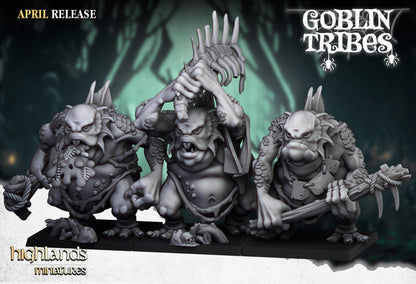 Highland Miniatures Swamp Trolls - Fantasy / D&D (Custom Order) - product image 1 of 4