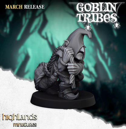 Highland Miniatures Swamp Goblins Stonethrowers Fanatics - Fantasy / D&D (Custom Order) - product image 6 of 6