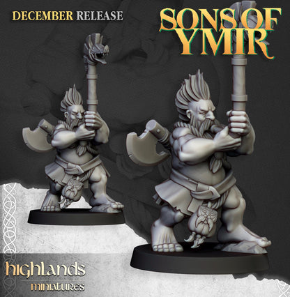 Highland Miniatures Dwarf Deathseekers - Fantasy / D&D (Custom Order) - product image 3 of 3