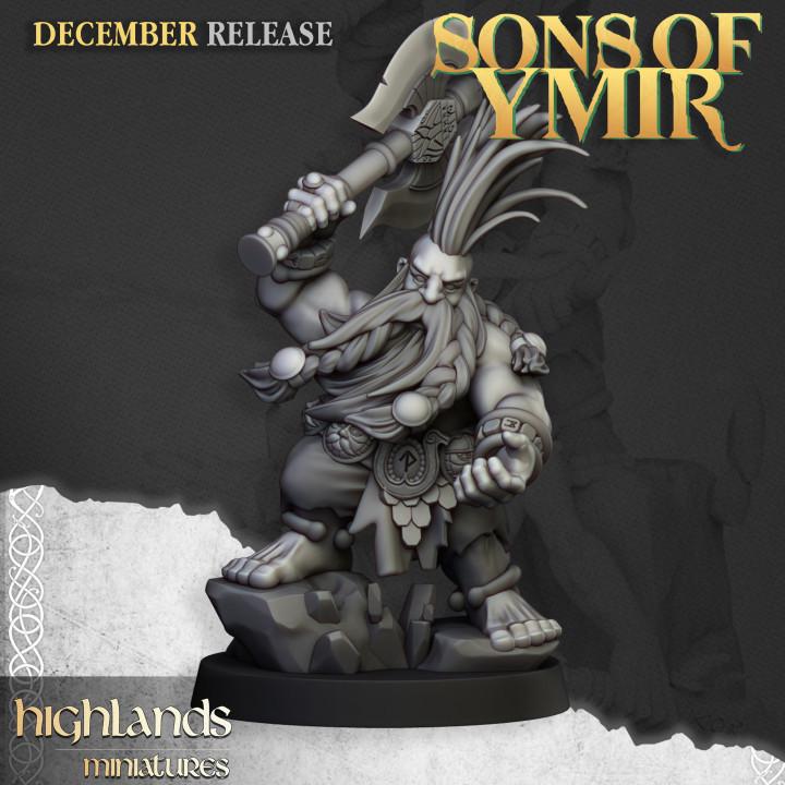Highland Miniatures Dwarf Demonseeker - Fantasy / D&D (Custom Order) - product image 2 of 4