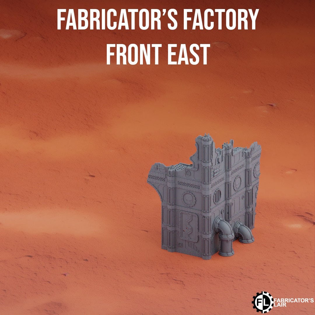 Fabricator's Factory Wargaming Terrain 28mm - Printed on FDM Bambu Lab X1 Carbon (Custom Order) - product image 3 of 10