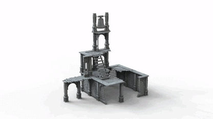 Gothic Ruins Set 1 Wargaming Terrain 28mm - Printed on FDM Bambu Lab X1 Carbon (Custom Order) - product image 6 of 6