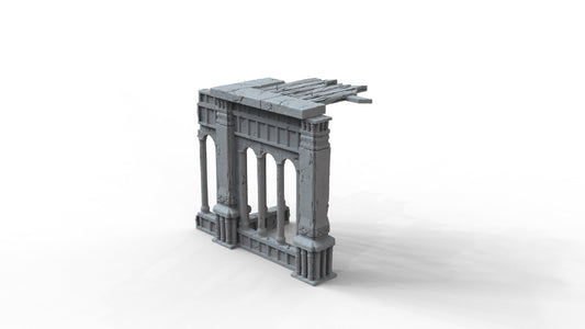 Gothic Ruins Set 5 Wargaming Terrain 28mm - Printed on FDM Bambu Lab X1 Carbon (Custom Order) - product image 2 of 7