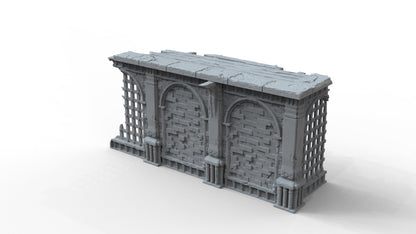 Gothic Ruins Set 7 Wargaming Terrain 28mm - Printed on FDM Bambu Lab X1 Carbon (Custom Order) - product image 4 of 6