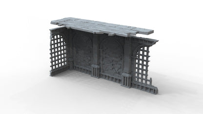 Gothic Ruins Set 7 Wargaming Terrain 28mm - Printed on FDM Bambu Lab X1 Carbon (Custom Order) - product image 6 of 6
