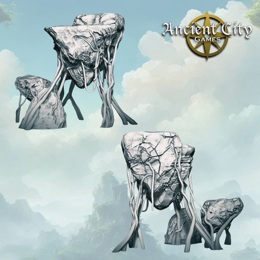 Enchanted Isles Floating Rock 3 Wargaming Terrain 28mm-32mm - Printed on FDM Bambu Lab X1 Carbon (Custom Order) - product image 2 of 2