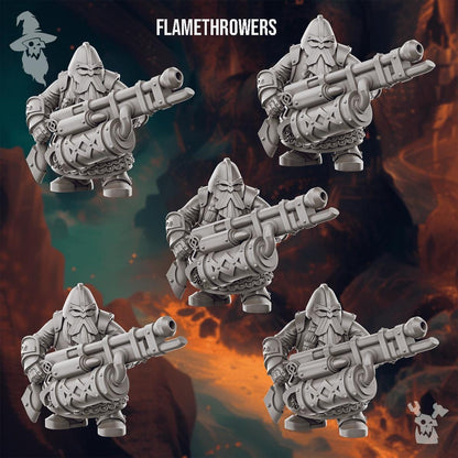 DakkaDakka Steelhill Dwarf with Flamethrowers (Custom Order) - product image 1 of 2
