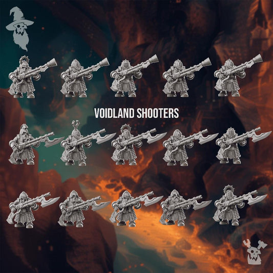 DakkaDakka Voidland Dwarf Shooters (Custom Order) - product image 1 of 2