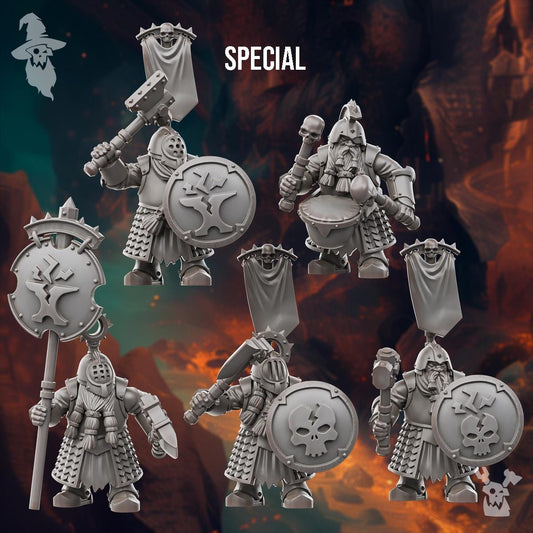 DakkaDakka Voidland Dwarf Shooters (Custom Order) - product image 2 of 2