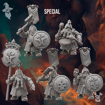 DakkaDakka Voidland Dwarf Beserkers (Custom Order) - product image 2 of 2