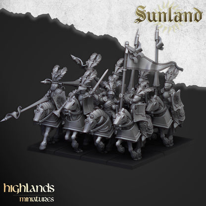 Highland Miniatures Sunland Cavalry - Fantasy / D&D (Custom Order) - product image 1 of 4