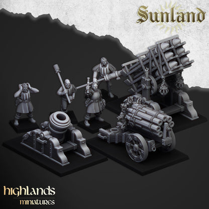 Highland Miniatures Sunland Artillery - Fantasy / D&D (Custom Order) - product image 1 of 4
