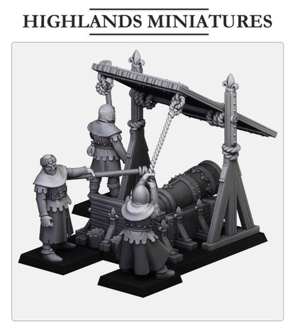 Highland Miniatures Gallia Bombard - Fantasy / D&D (Custom Order) - product image 2 of 3