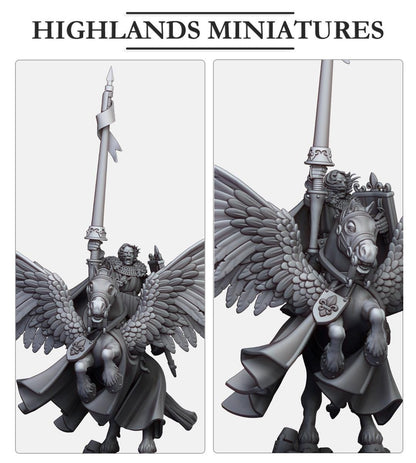 Highland Miniatures Sir Lancelot, High Duke of Gallia - Fantasy / D&D (Custom Order) - product image 2 of 2
