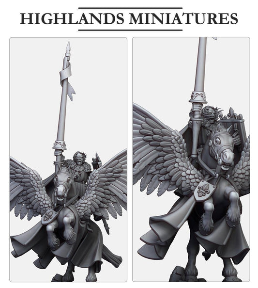 Highland Miniatures Sir Lancelot, High Duke of Gallia - Fantasy / D&D (Custom Order) - product image 2 of 2
