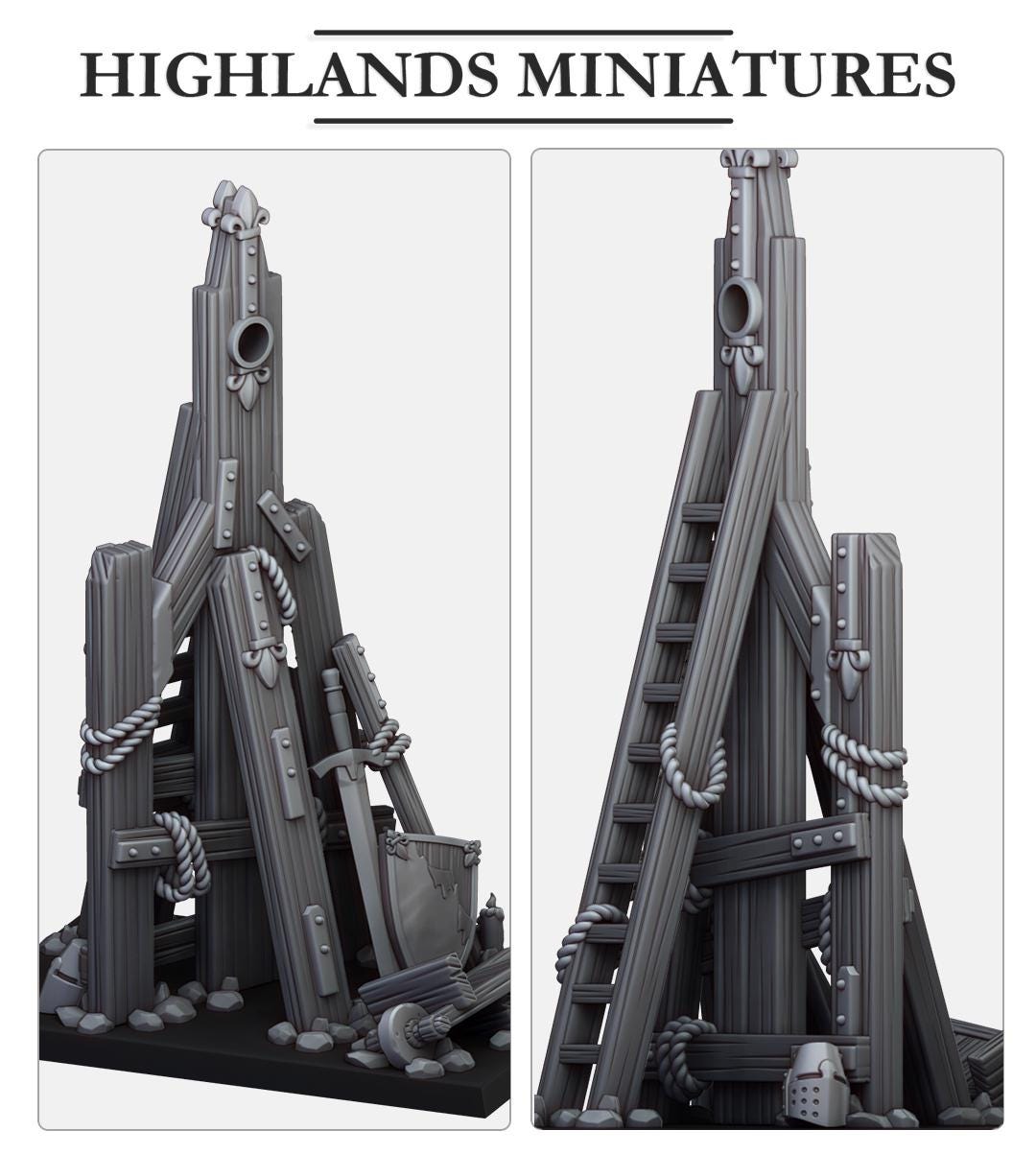 Highland Miniatures Gallia Fillers - Fantasy / D&D (Custom Order) - product image 2 of 5