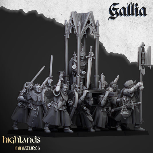 Highland Miniatures Grail Pilgrims - Fantasy / D&D (Custom Order) - product image