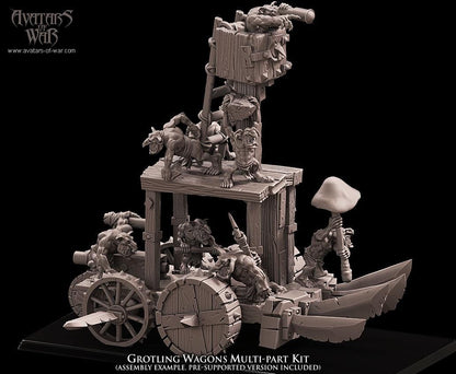 Avatars of War Grotling Battle Wagon - Fantasy / D&D (Custom Order) - product image 3 of 7