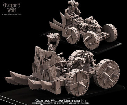 Avatars of War Grotling Battle Wagon - Fantasy / D&D (Custom Order) - product image 4 of 7