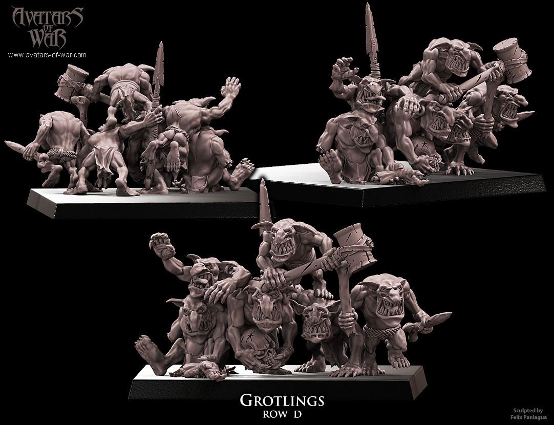 Avatars of War Grotlings Regiment - Fantasy / D&D (Custom Order) - product image 6 of 7
