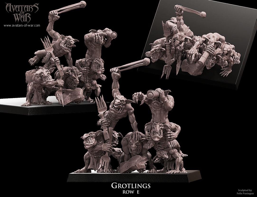Avatars of War Grotlings Regiment - Fantasy / D&D (Custom Order) - product image 7 of 7
