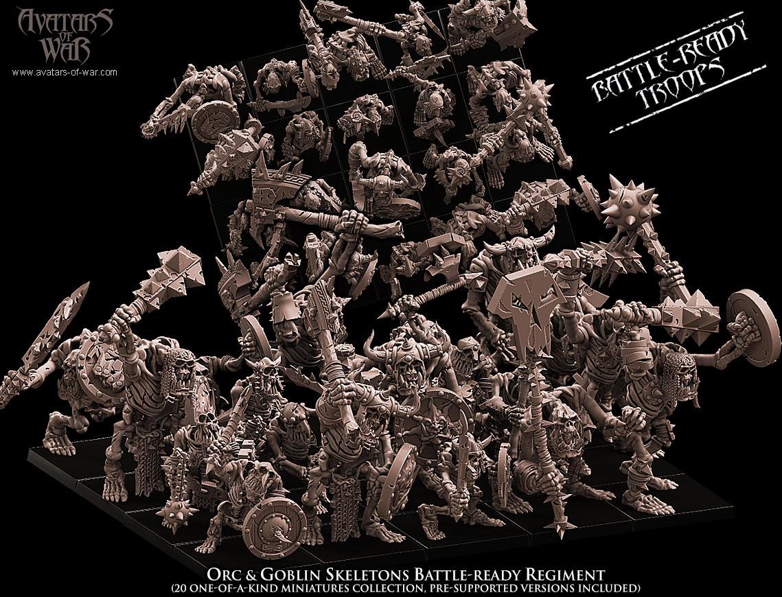 Avatars of War Beastman Skeletons - Fantasy / D&D (Custom Order) - product image 2 of 6