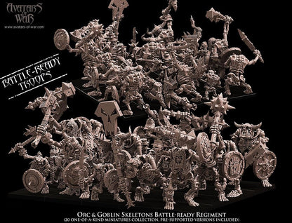 Avatars of War Beastman Skeletons - Fantasy / D&D (Custom Order) - product image 3 of 6