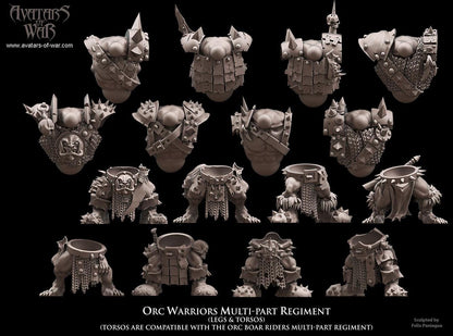 Avatars of War Orc Warriors Regiment - Fantasy / D&D (Custom Order) - product image 3 of 5