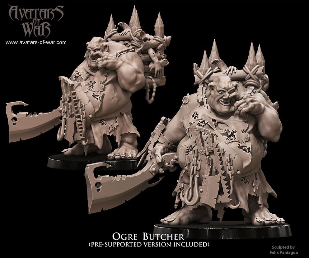 Avatars of War Ogre Butcher - Fantasy / D&D (Custom Order) - product image