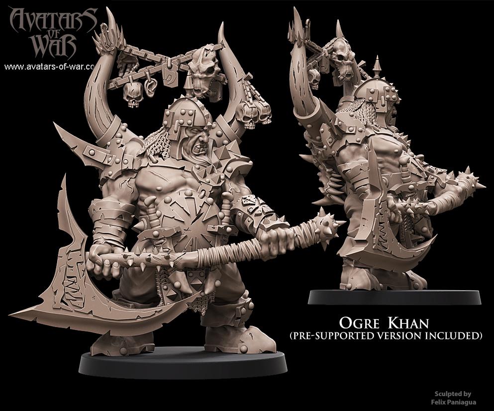 Avatars of War Ogre Khan - Fantasy / D&D (Custom Order) - product image 1 of 2