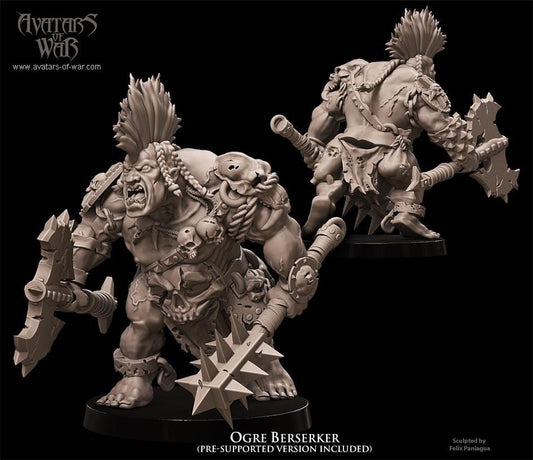 Avatars of War Ogre Berserker - Fantasy / D&D (Custom Order) - product image