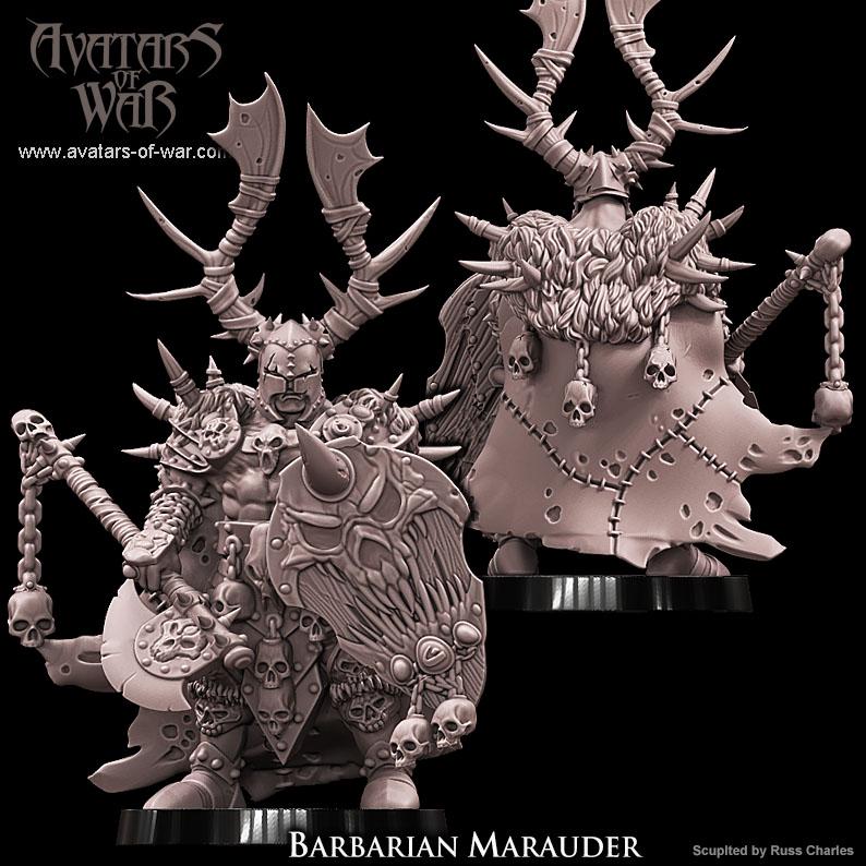 Avatars of War Marauder Warlord - Fantasy / D&D (Custom Order) - product image