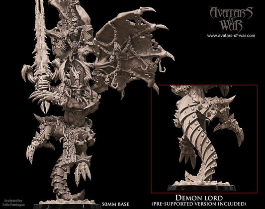 Avatars of War Demon Prince of Wrath - Fantasy / D&D (Custom Order) - product image 2 of 4
