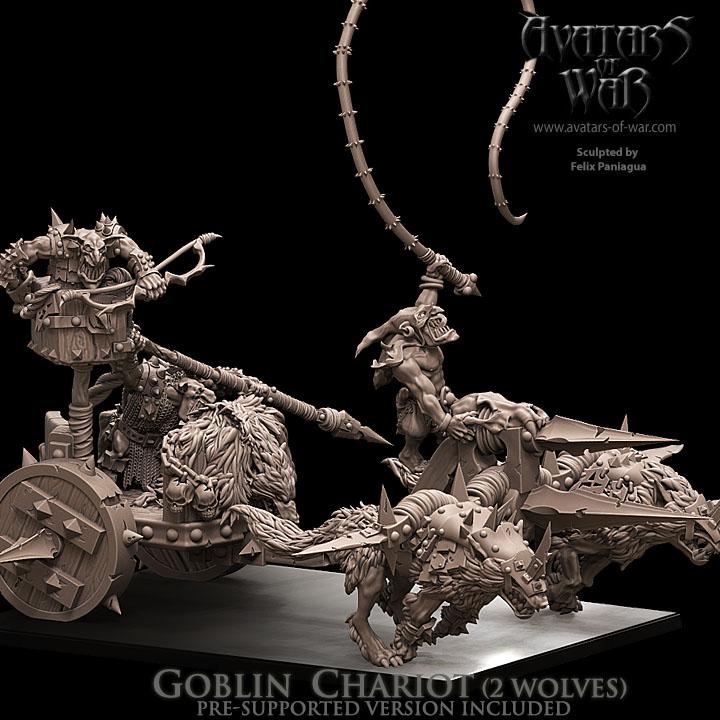 Avatars of War Goblin Chariot - Fantasy / D&D (Custom Order) - product image 1 of 3