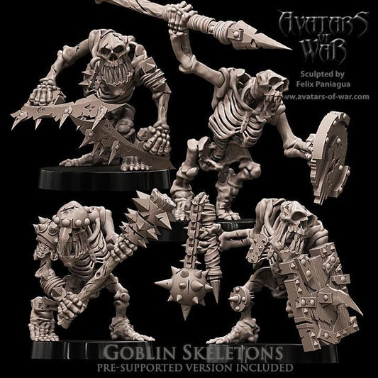 Avatars of War Goblin Skeletons - Fantasy / D&D (Custom Order) - product image 1 of 5