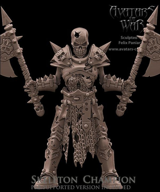 Avatars of War Skeleton Champion - Fantasy / D&D (Custom Order) - product image