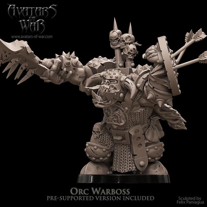Avatars of War Orc Warboss - Fantasy / D&D (Custom Order) - product image